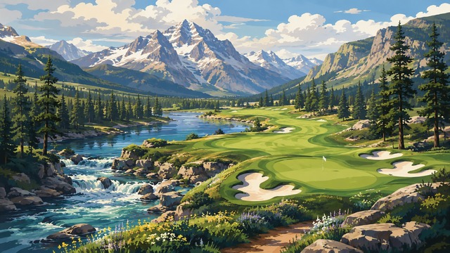 Castle Peak Mountain Club course artwork