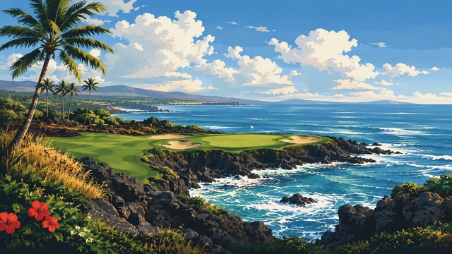 Kohala Crown Ocean Club course artwork