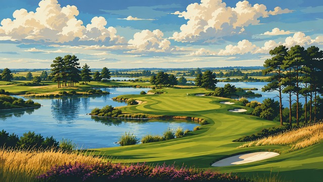 Silverwater Lakes course artwork